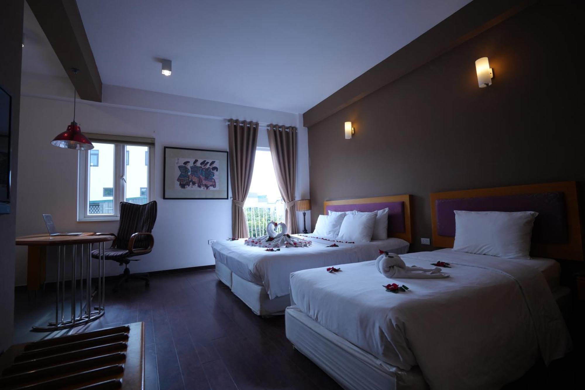 Golden Sunshine Villa Hotel And Travel Hanoi Eksteriør bilde